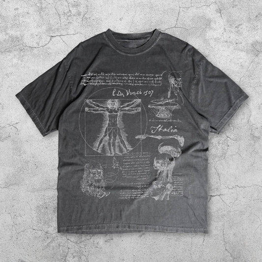 Anatomical Sketch Retro Art T-Shirt