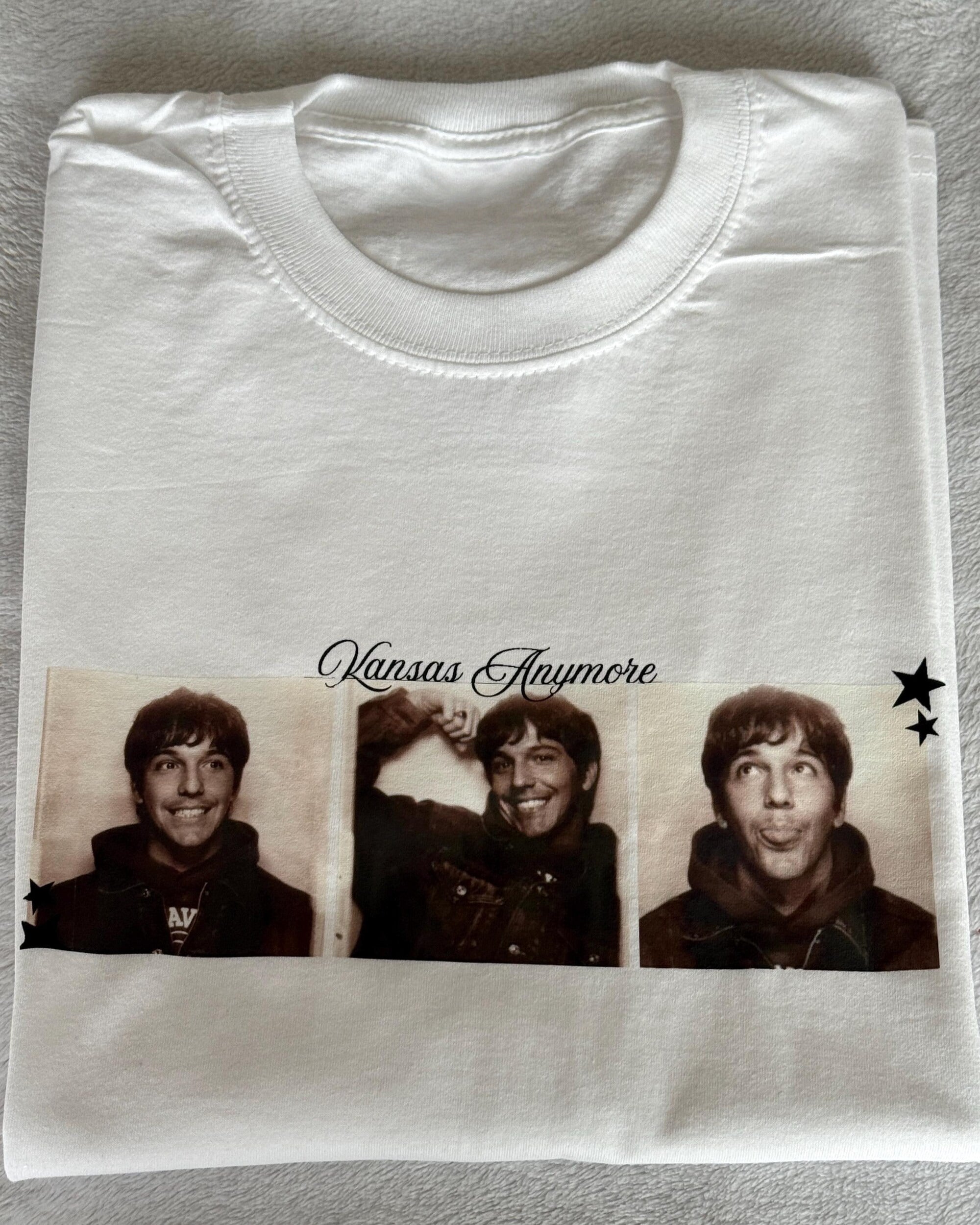 Retro Portrait Print T-Shirt