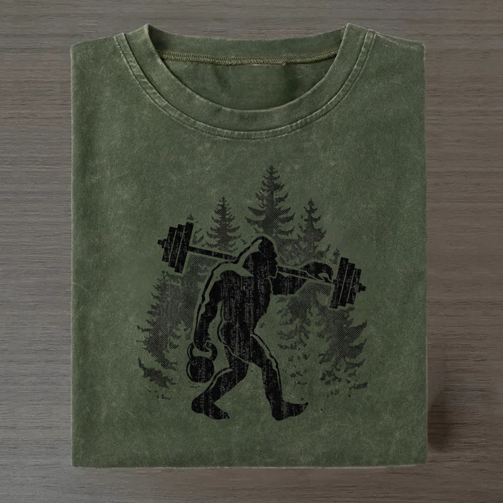 Bigfoot Weightlifting T-Shirt