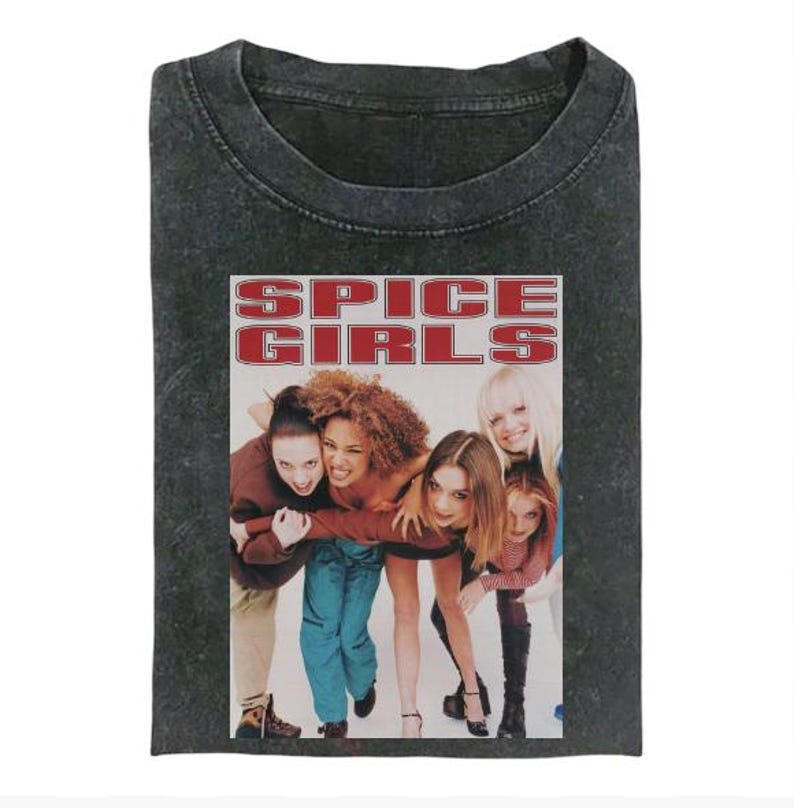 Vintage Spice Girls Band T-shirt