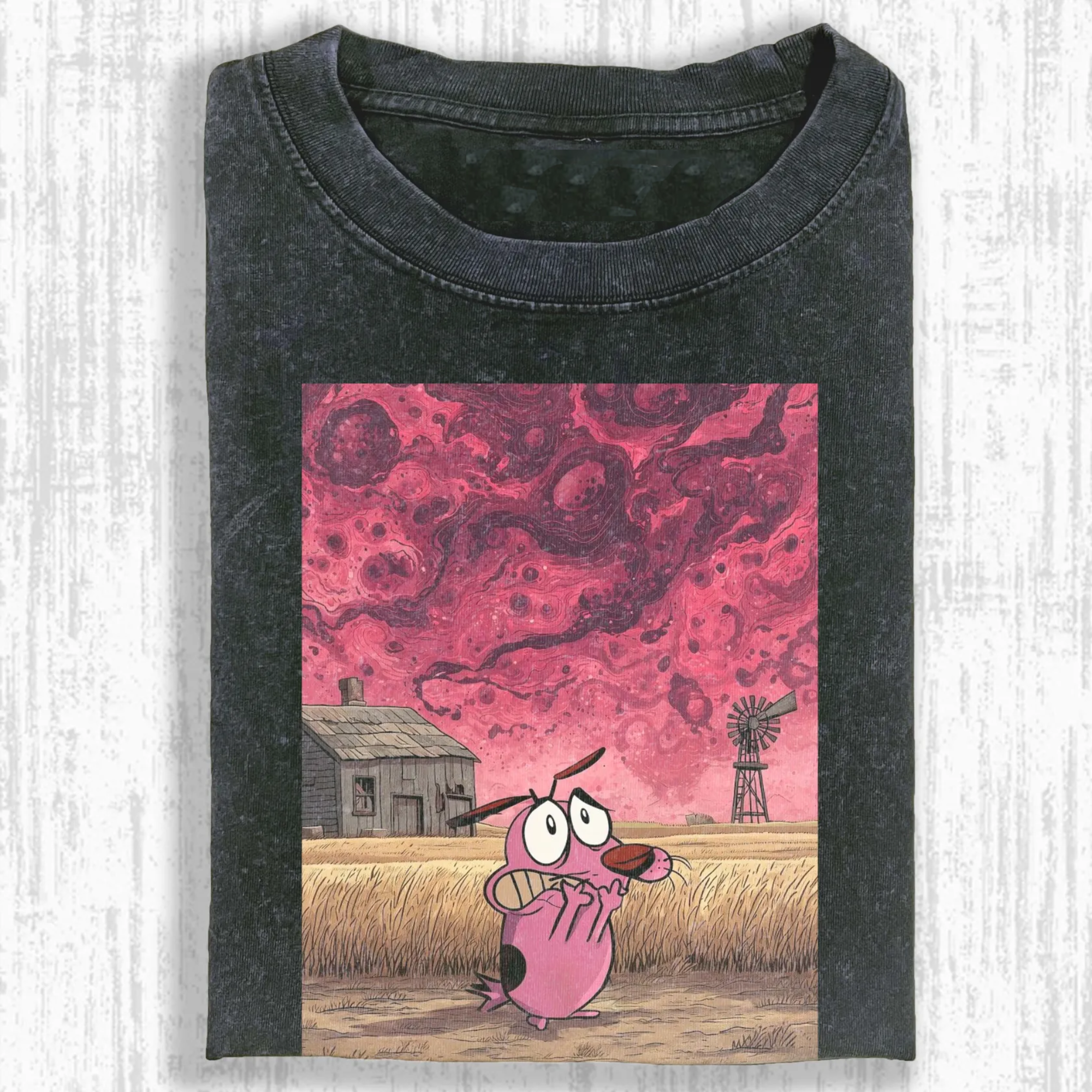 COURAGE THE COWARDLY DOG T-SHIRT