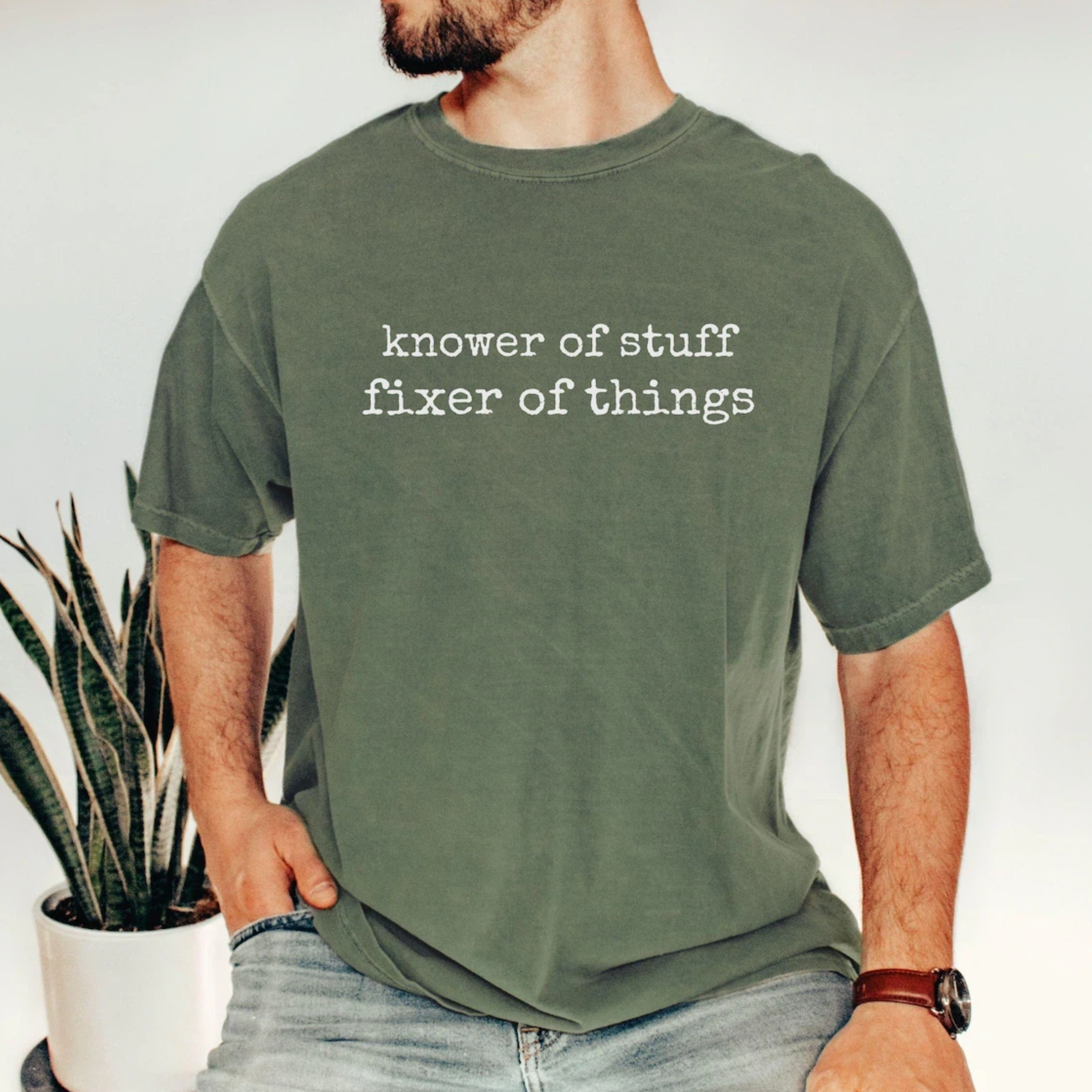 “Knower of Stuff • Fixer of Things” Shirt