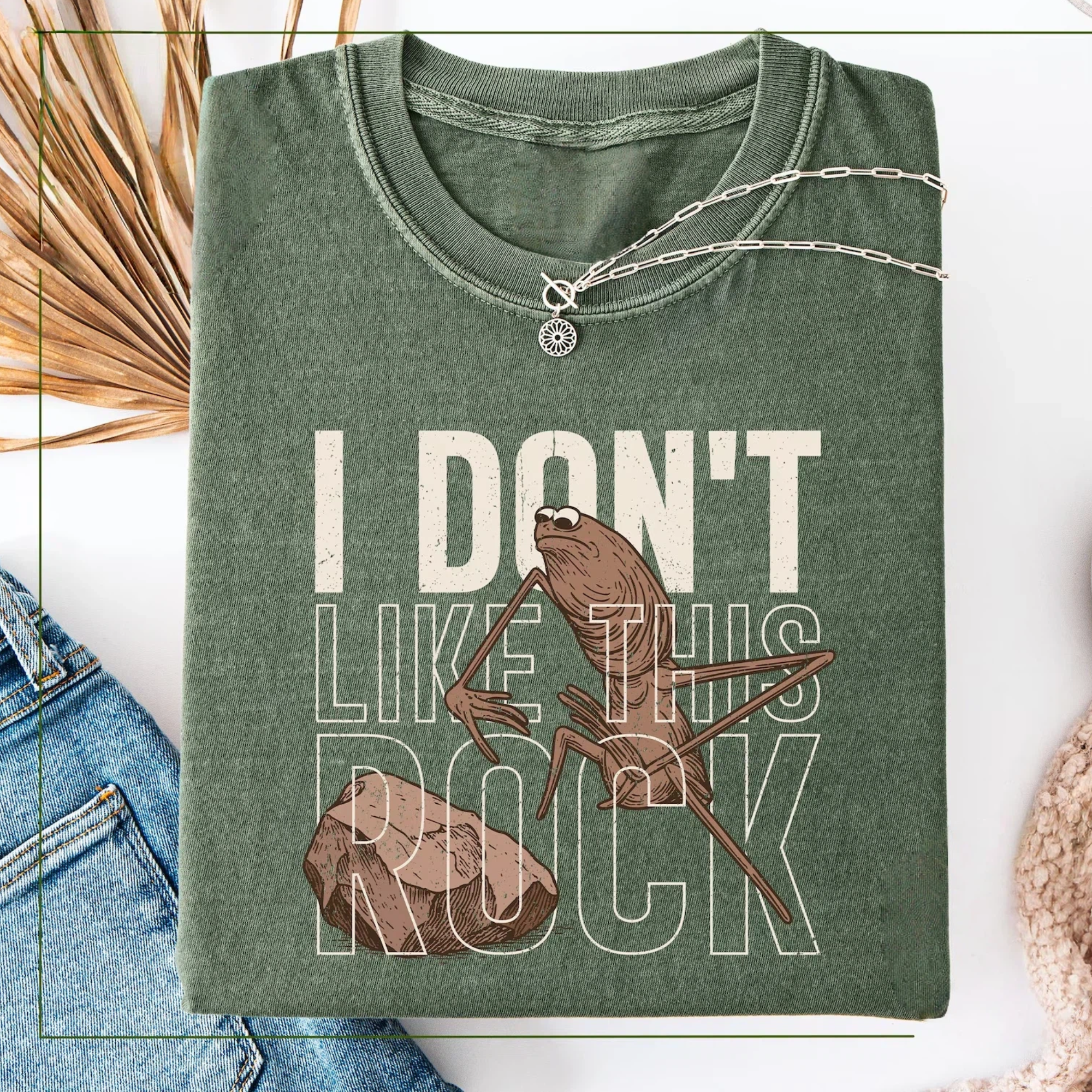 I Don't Like This Rock Brain Rot T-Shirt