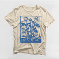 Retro wildflower pattern T-shirt