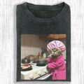 Fun cooking cat T-shirt