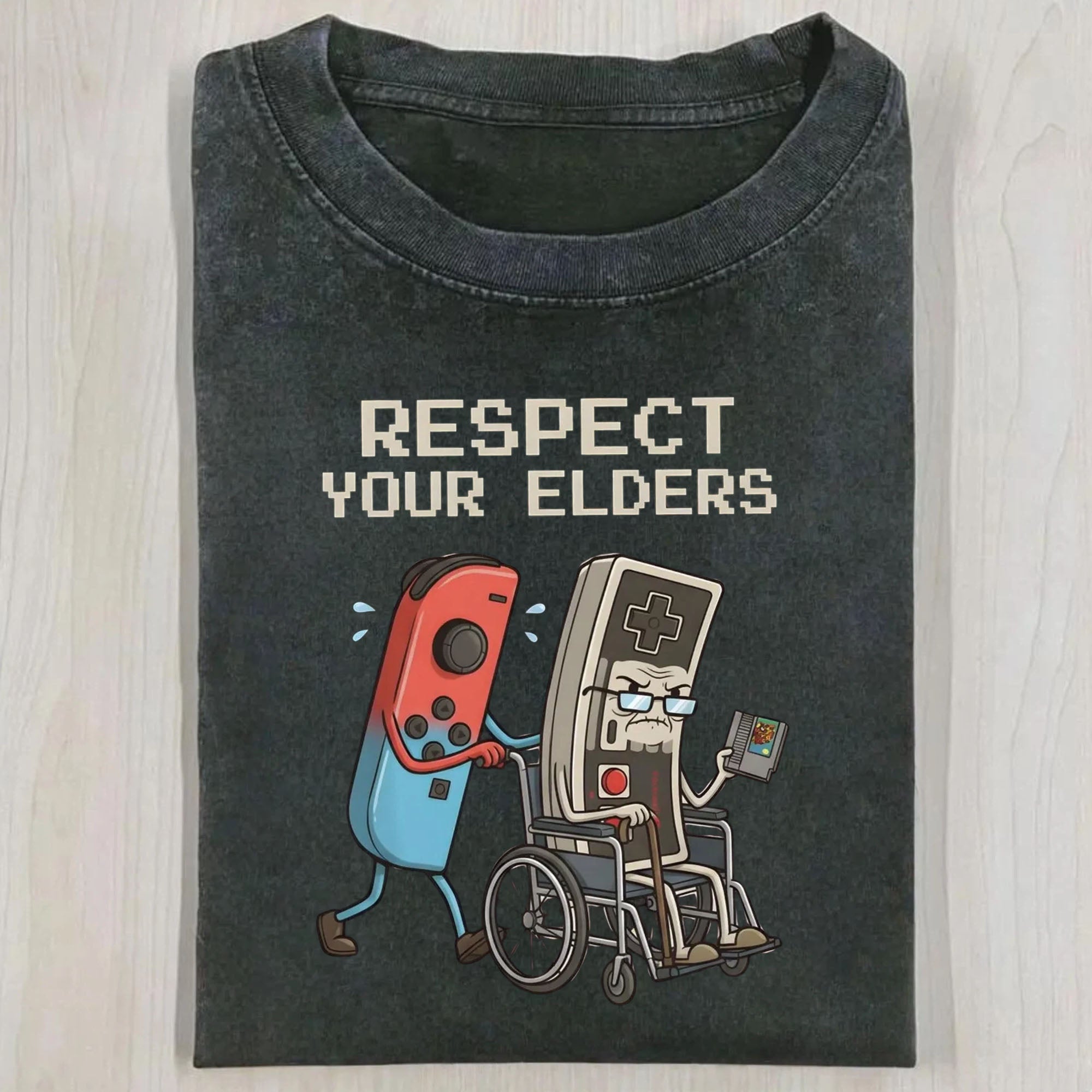 Retro vintage game controller T-shirt