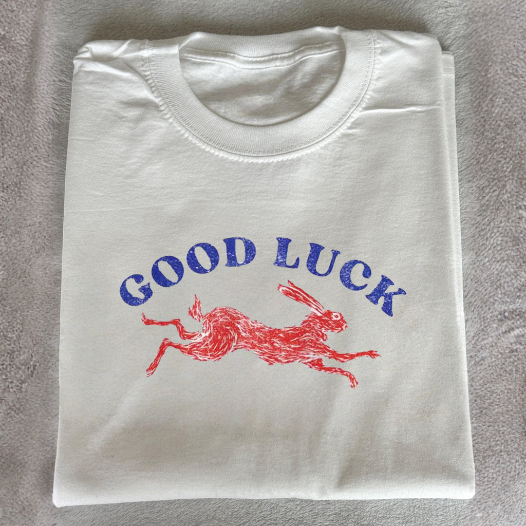 Good luck rabbit T-shirt