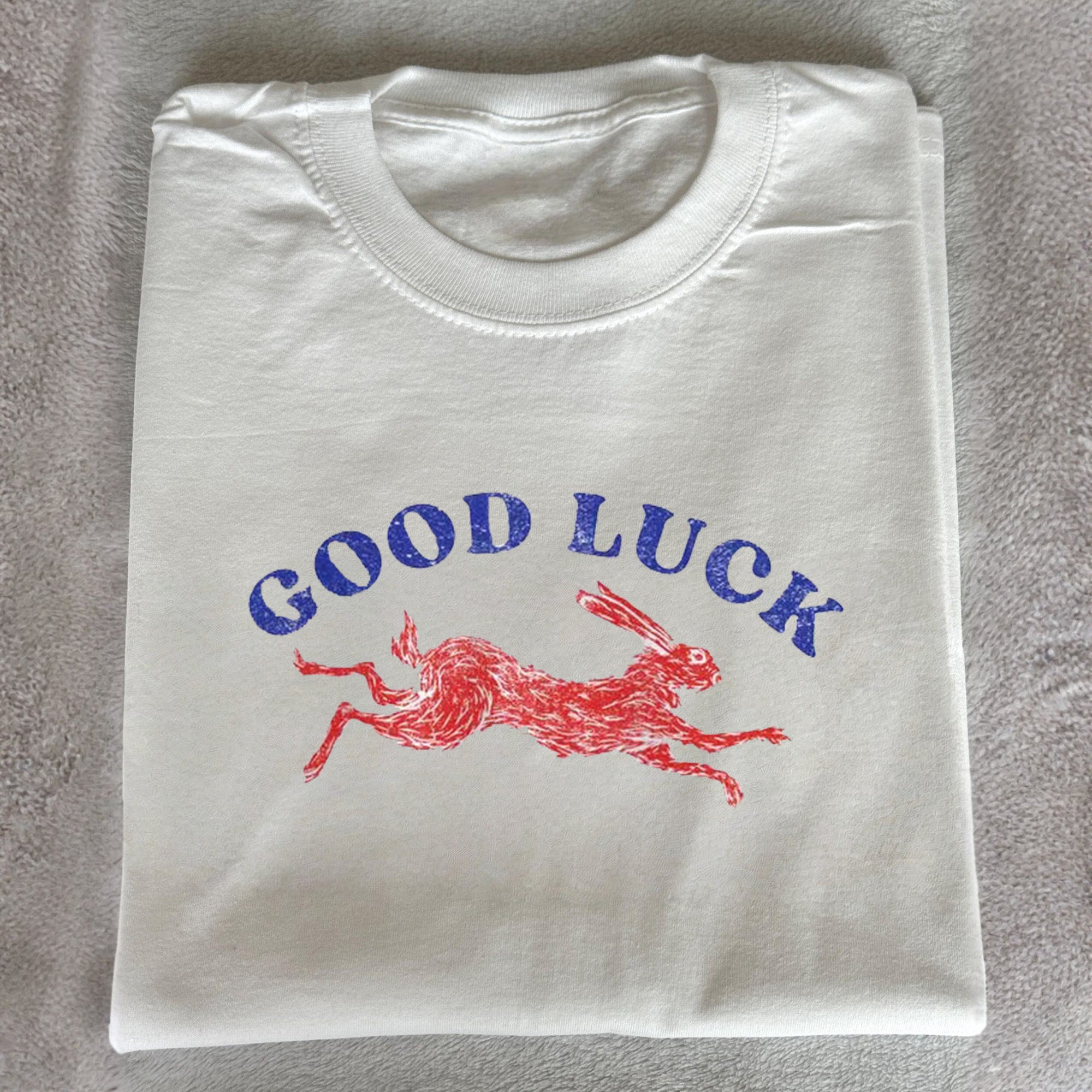 Good luck rabbit T-shirt