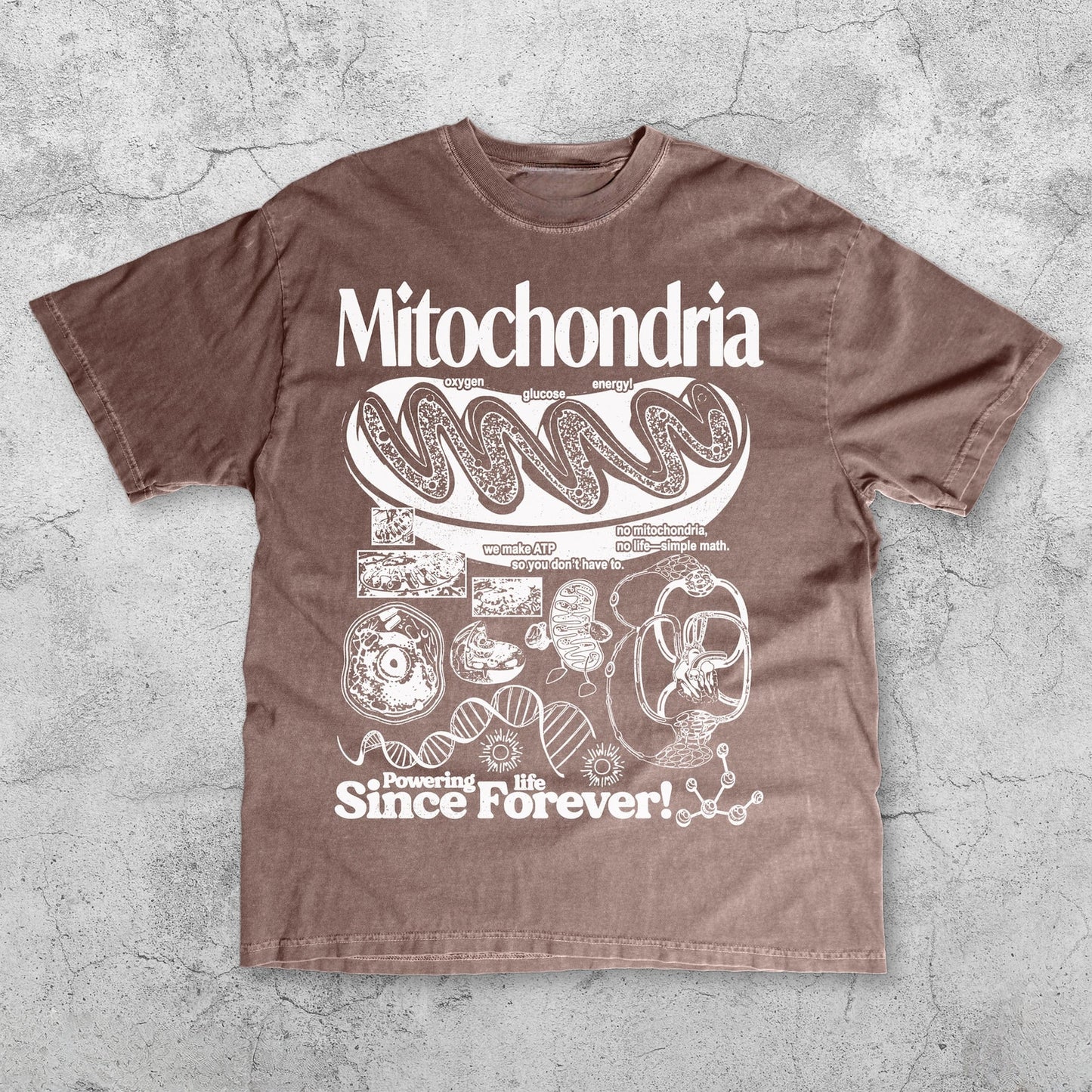 Mitochondria Vintage Science T-Shirt