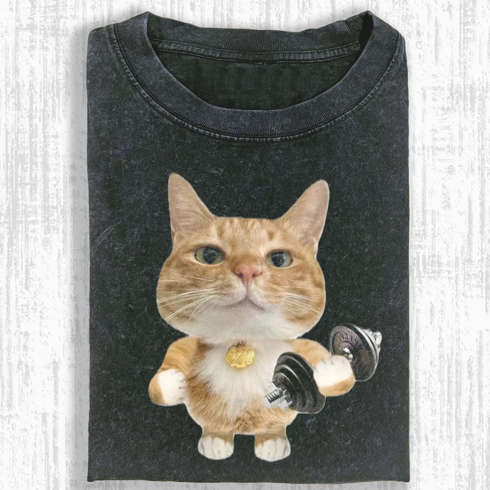 Do Some Excercise Cat T-Shirt