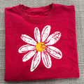  Flower Print Comfort Colors T-Shirt