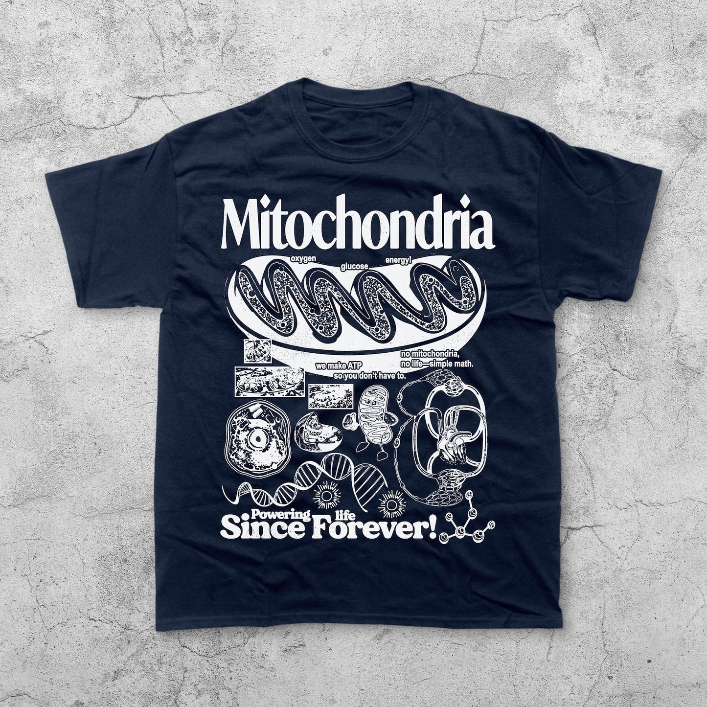 Mitochondria Vintage Science T-Shirt
