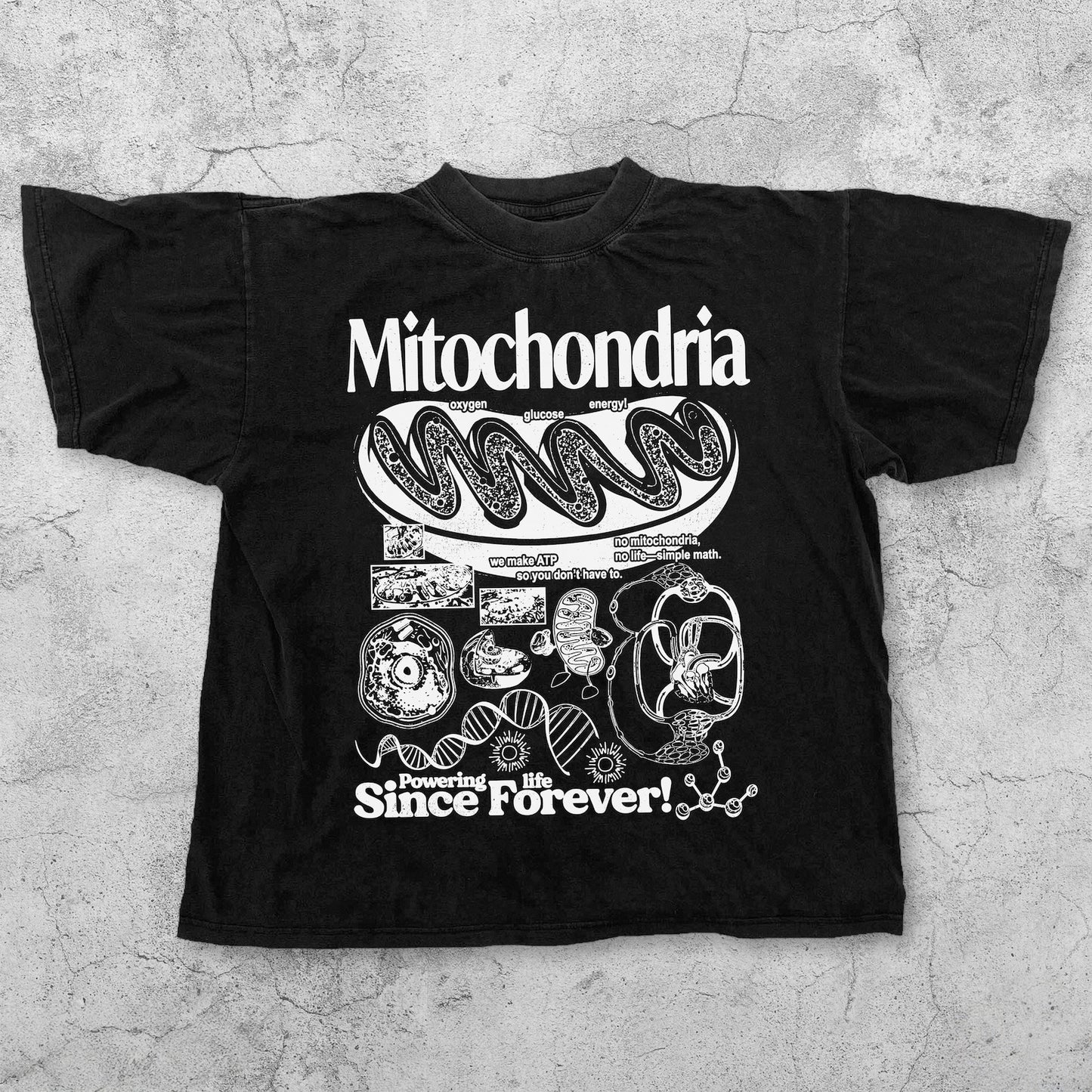 Mitochondria Vintage Science T-Shirt