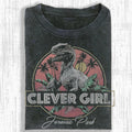 Jurassic Park Raptor Clever Girl Vintage Graphic T-Shirt