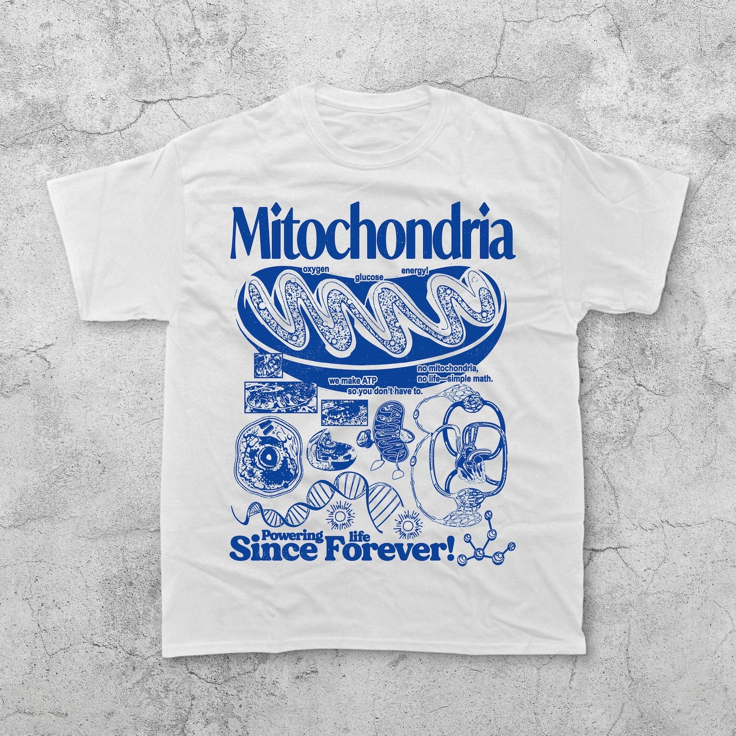 Mitochondria Vintage Science T-Shirt