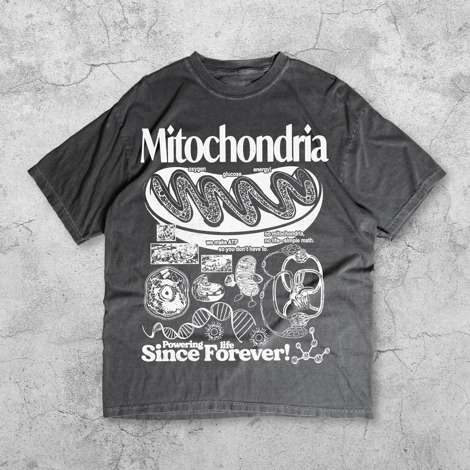 Mitochondria Vintage Science T-Shirt