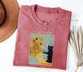 Van Gogh Human Manipulation Cat T-shirt