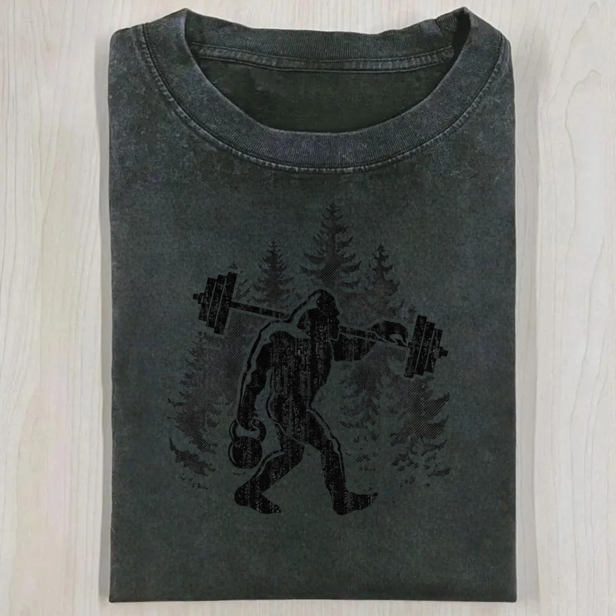 Bigfoot Weightlifting T-Shirt