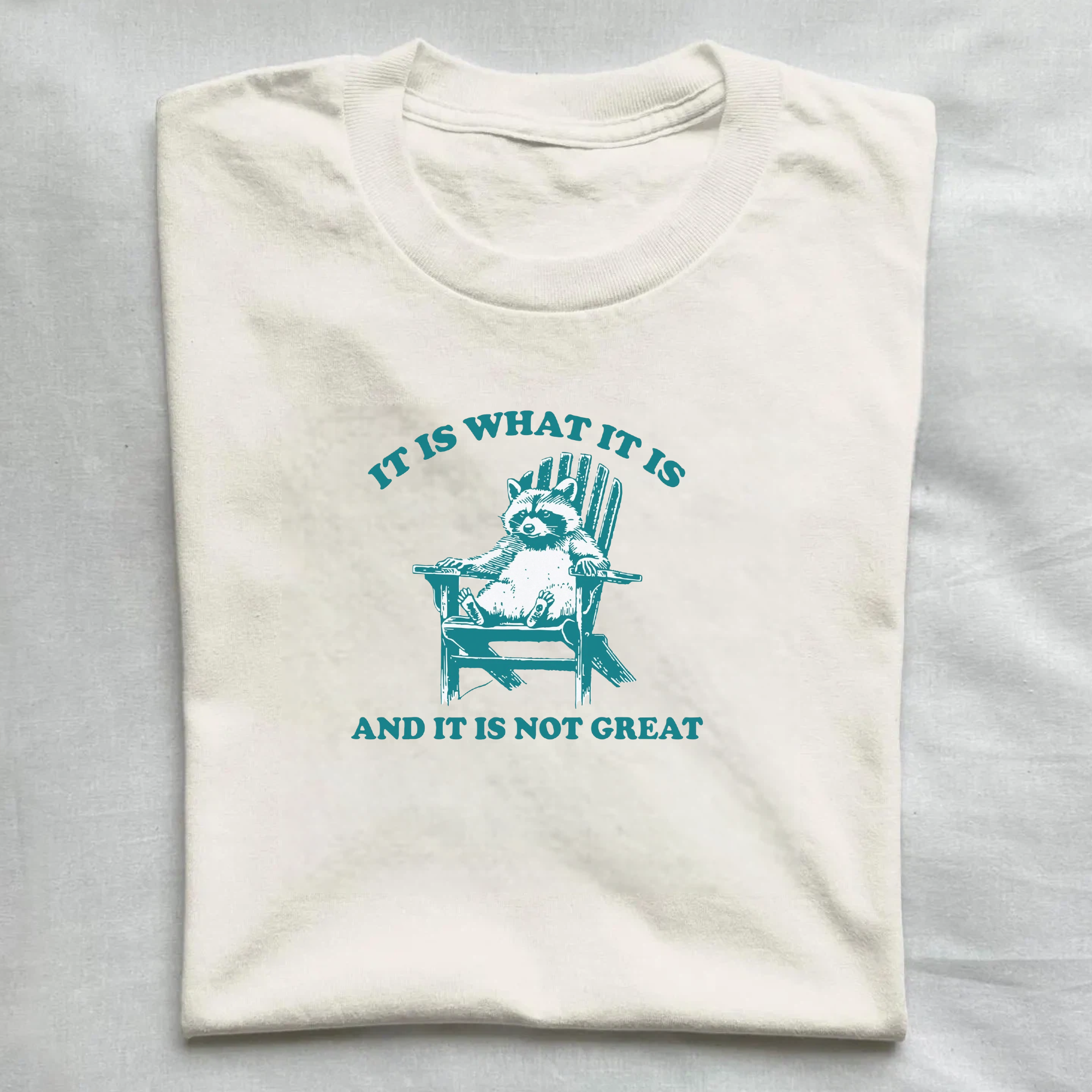 Funny Raccoon Meme T-shirt