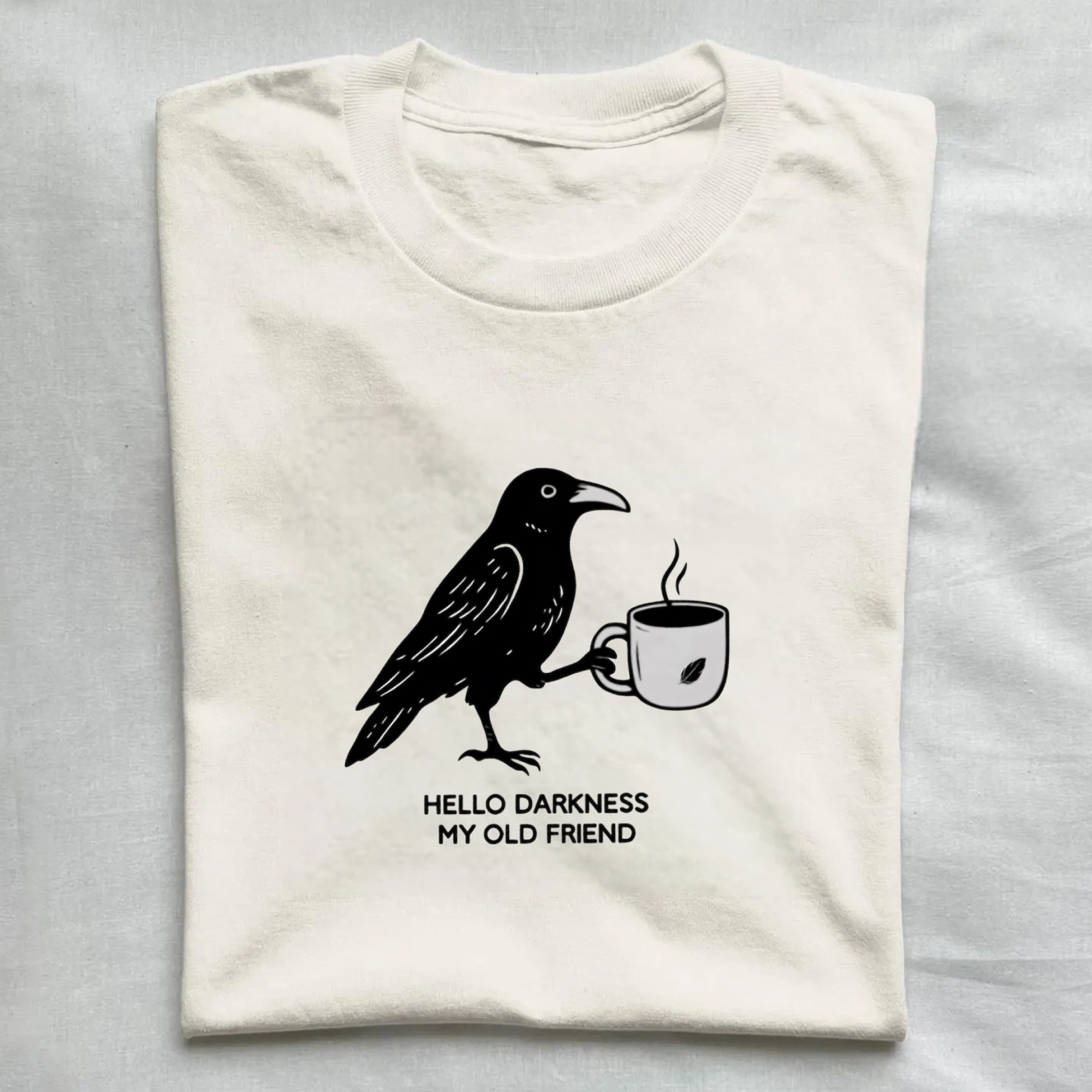 Crow brown T-shirt