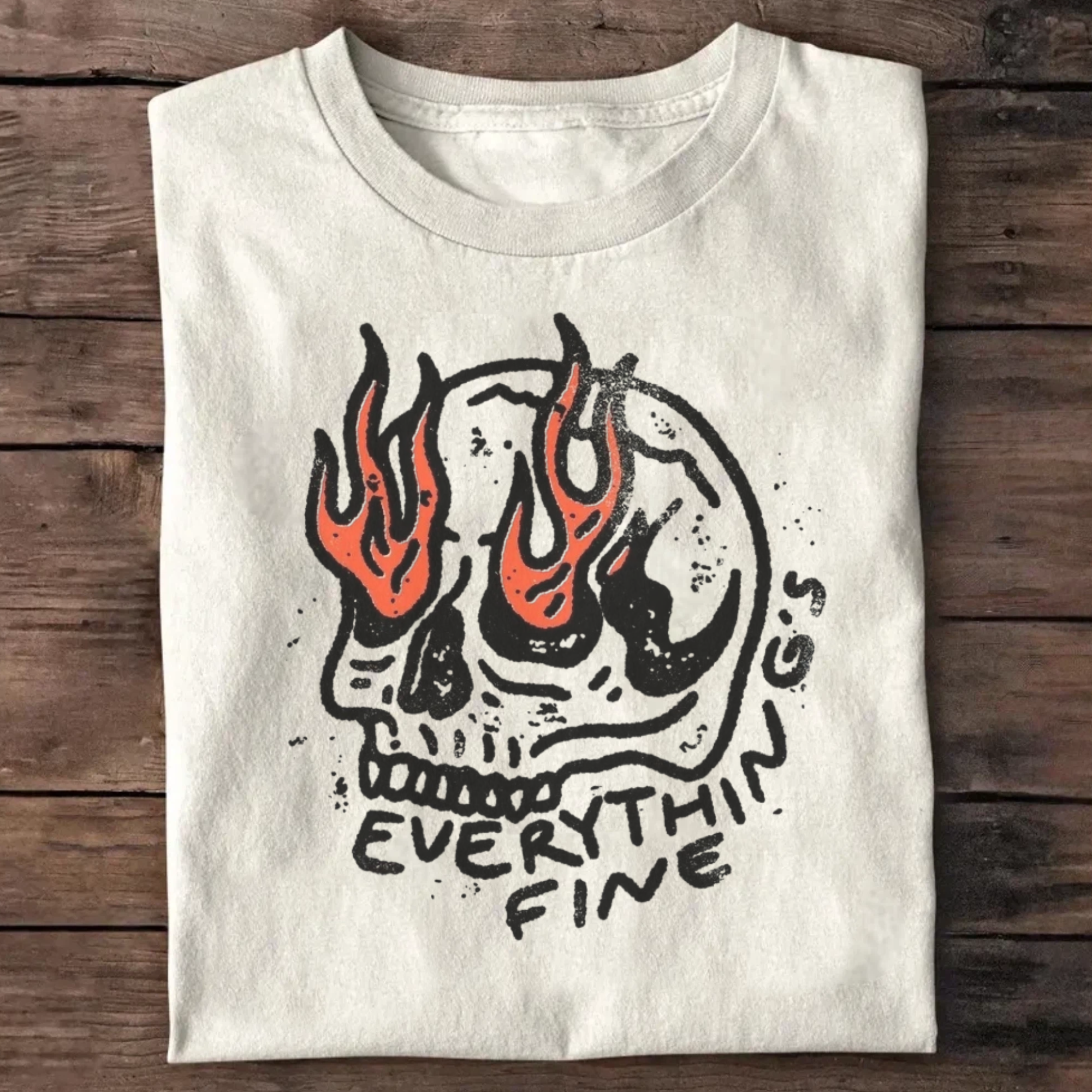 Everything is Fine Unisex T-shirt