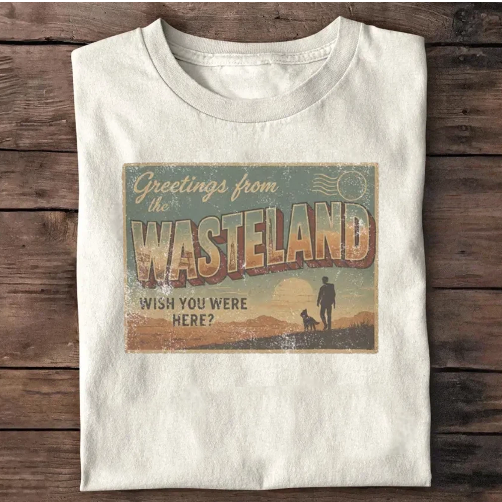 Retro Apocalypse Desert Graphic Tee