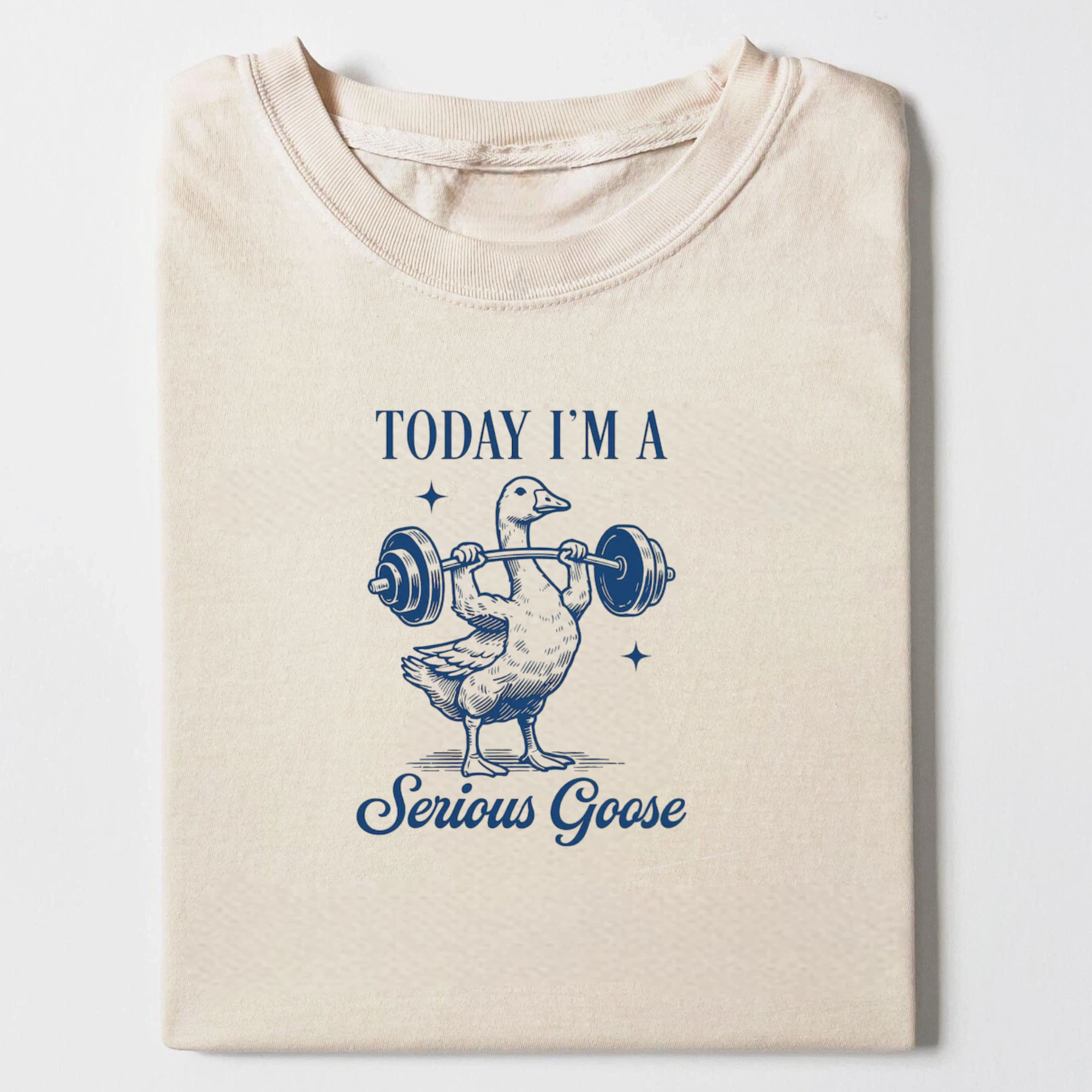 Serious Goose Weightlifting T-Shirt
