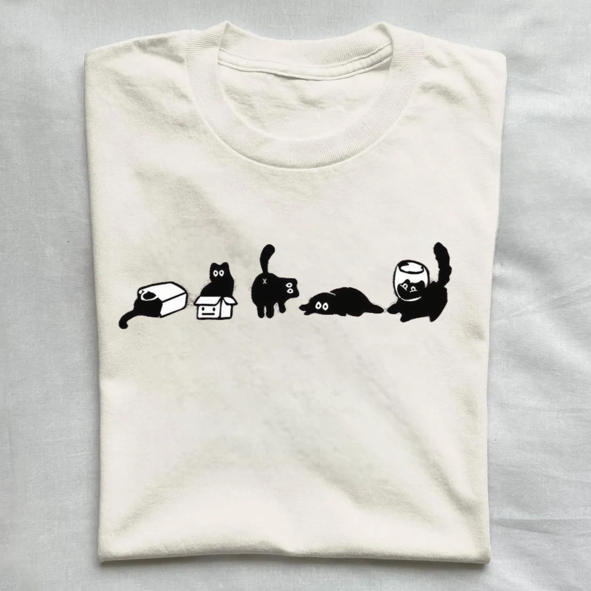 Five Mood Cats Shirt