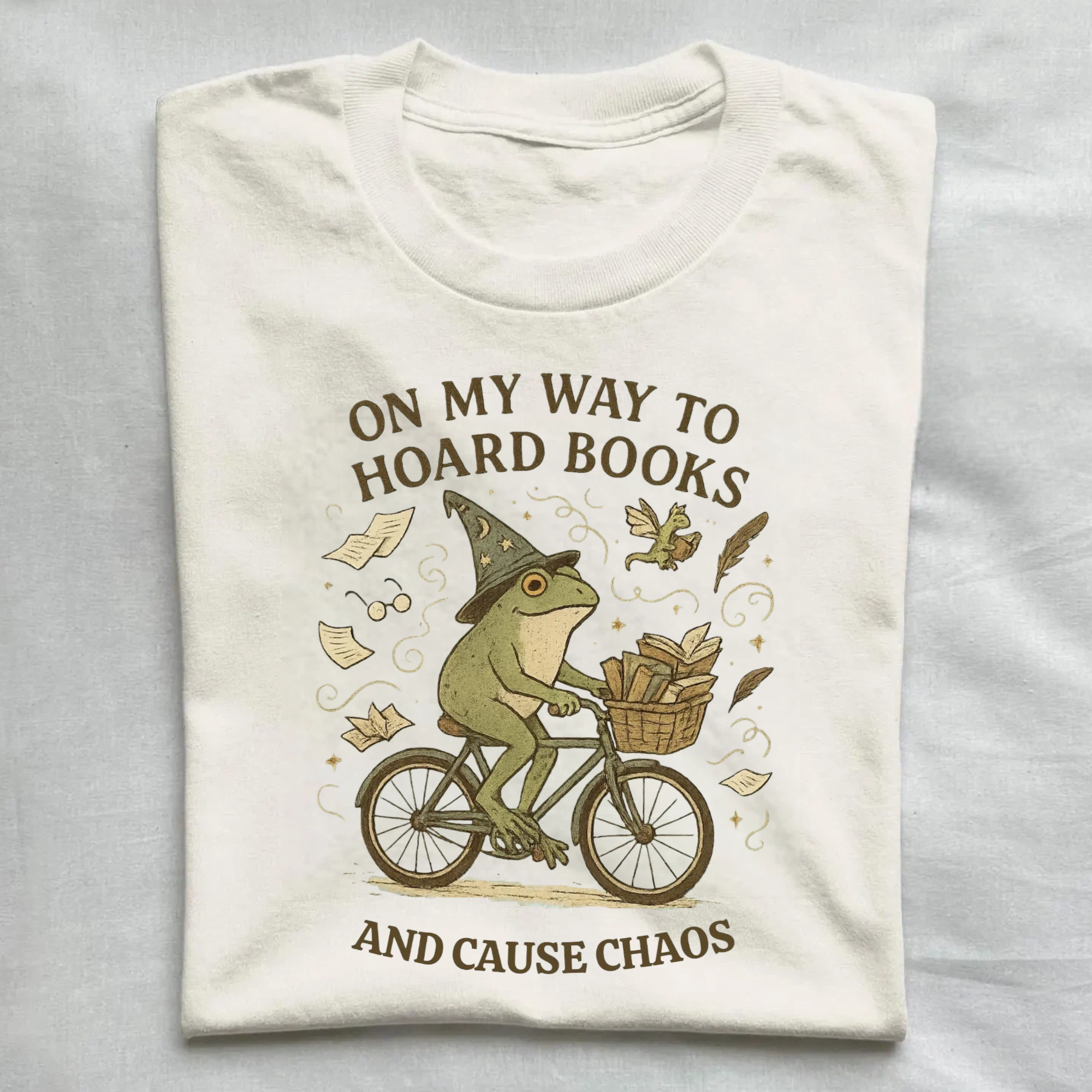 On My Way To Hoard Books T-Shirt
