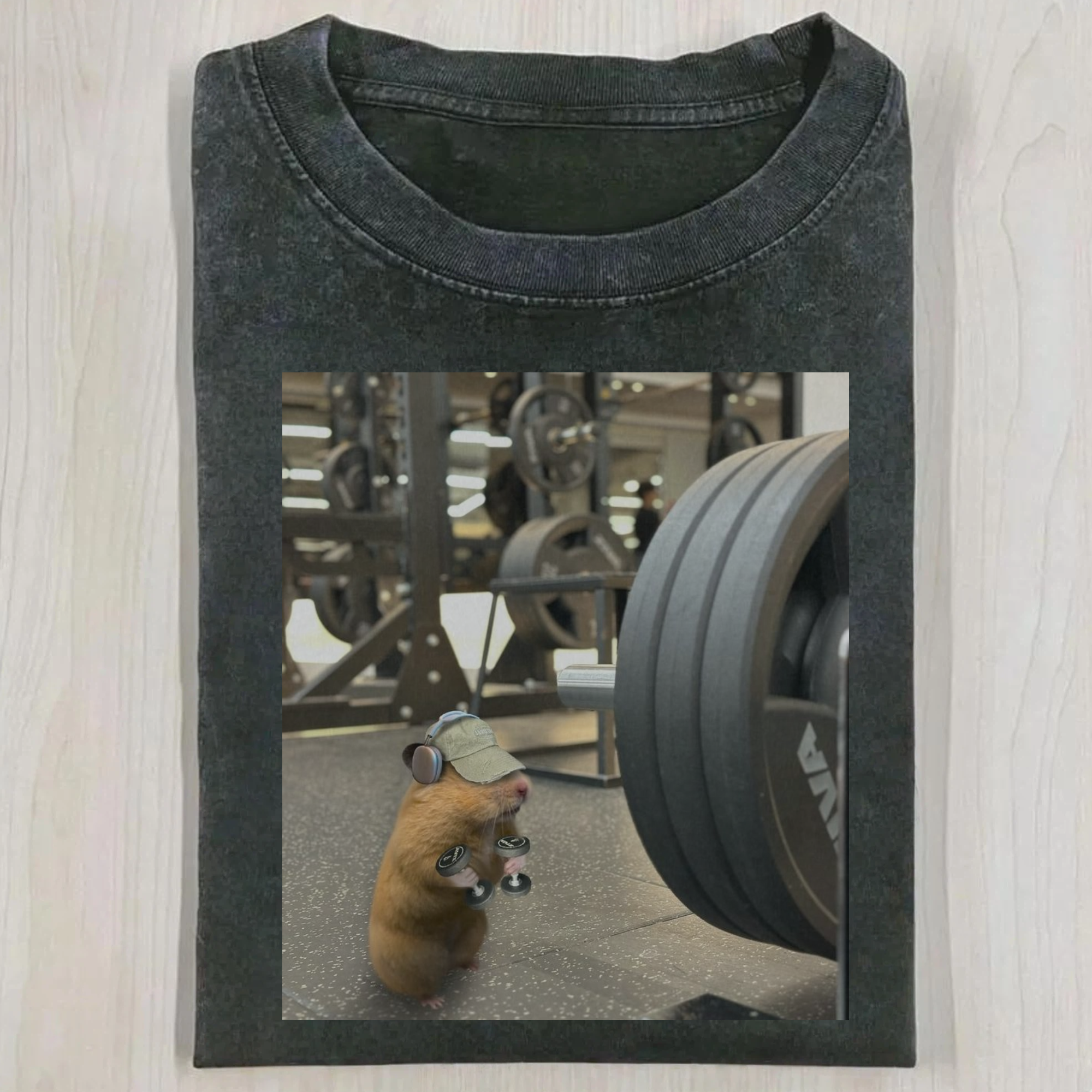 Gym Hamster in Action T-Shirt