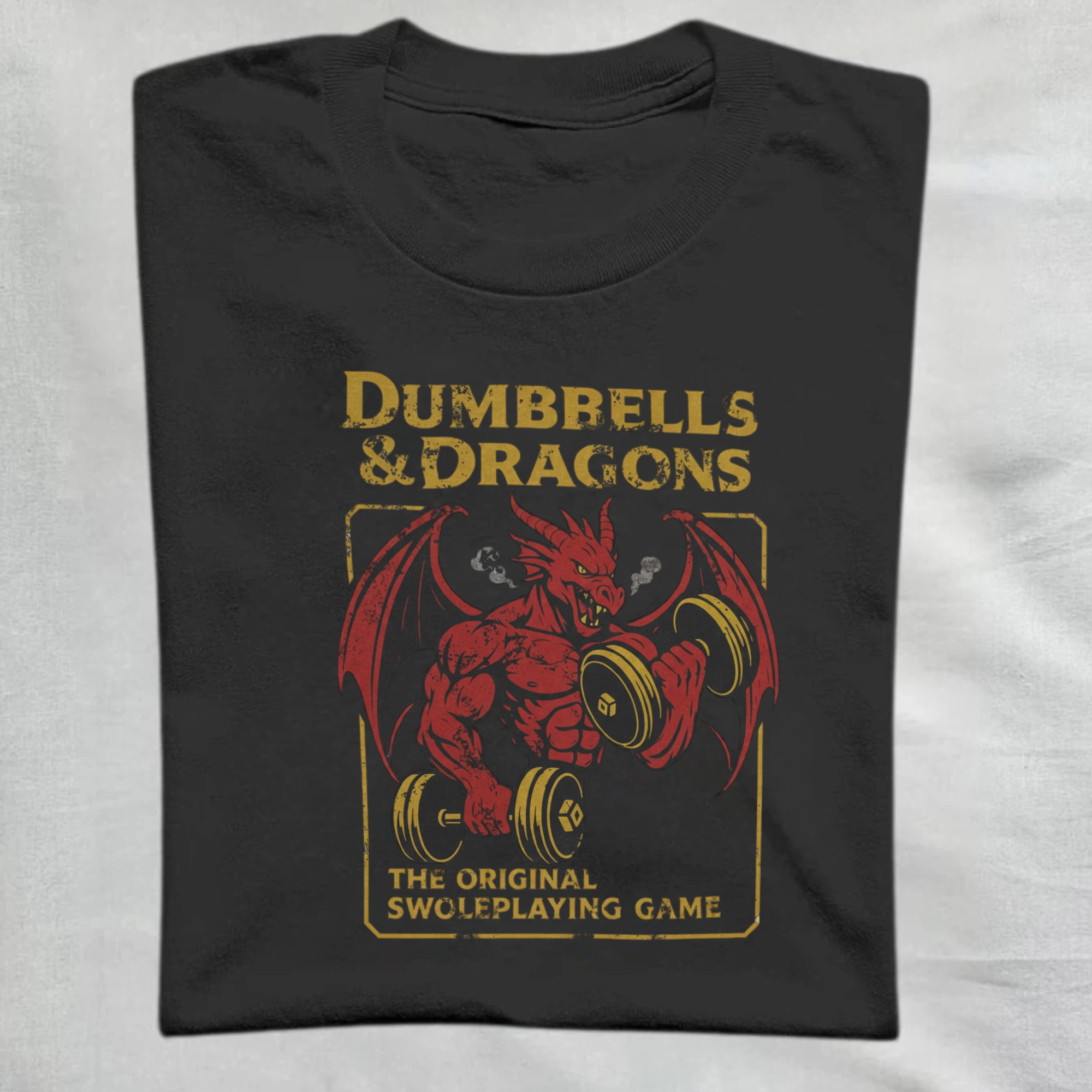 Funny Gym Dnd T-Shirt