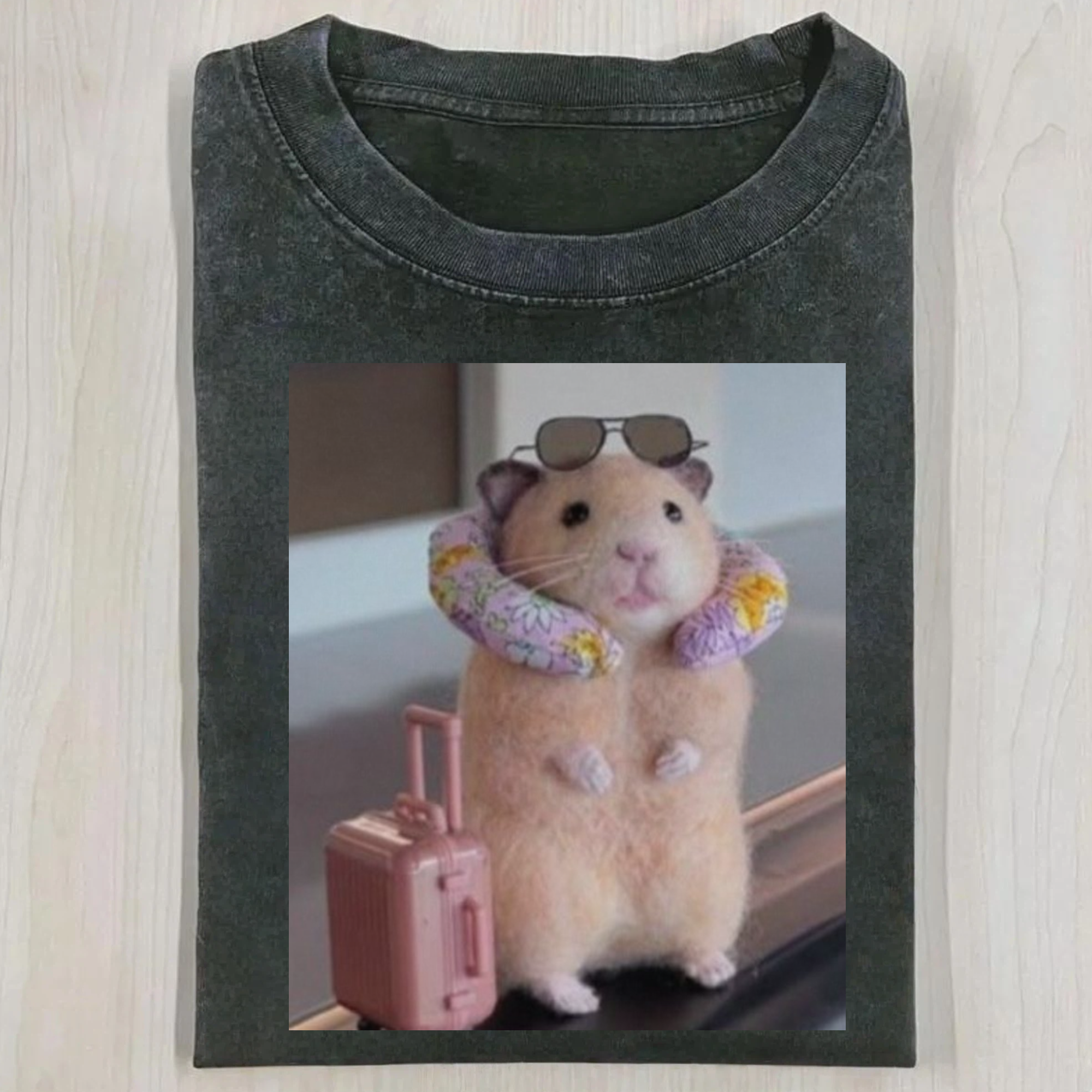 On Holiday Hamster T-Shirt
