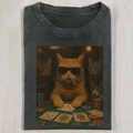 Cat Playing Poker T-Shirt