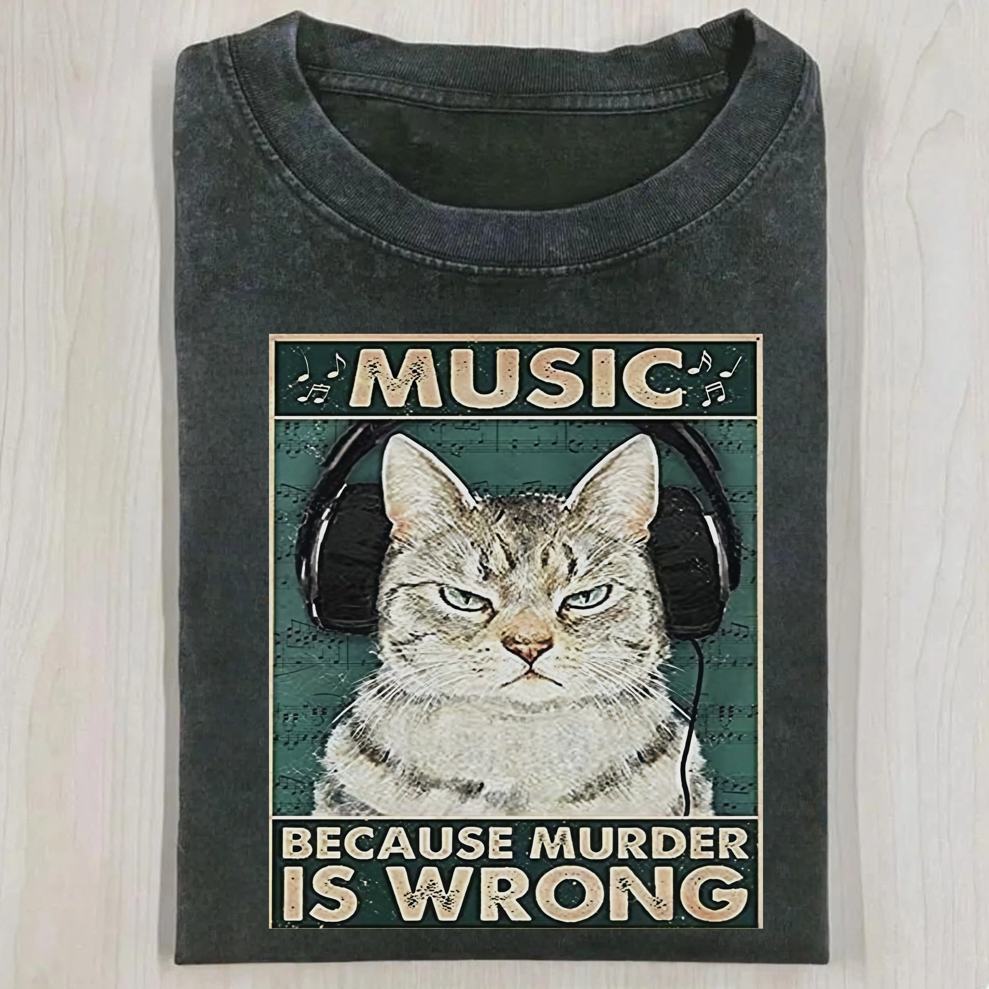 Because Murder Is Wrong T-Shirt