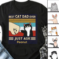 Best Cat Dad Ever T-shirt