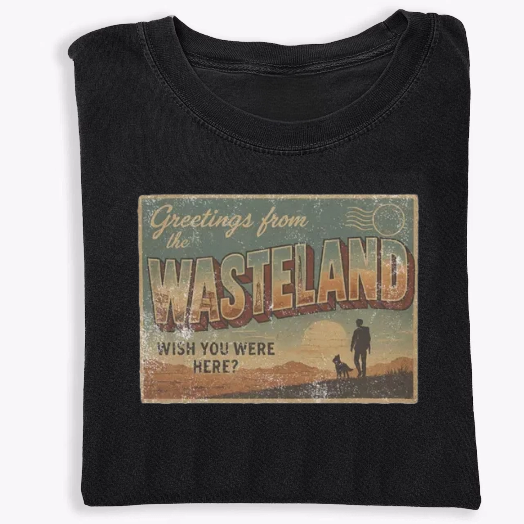 Retro Apocalypse Desert Graphic Tee