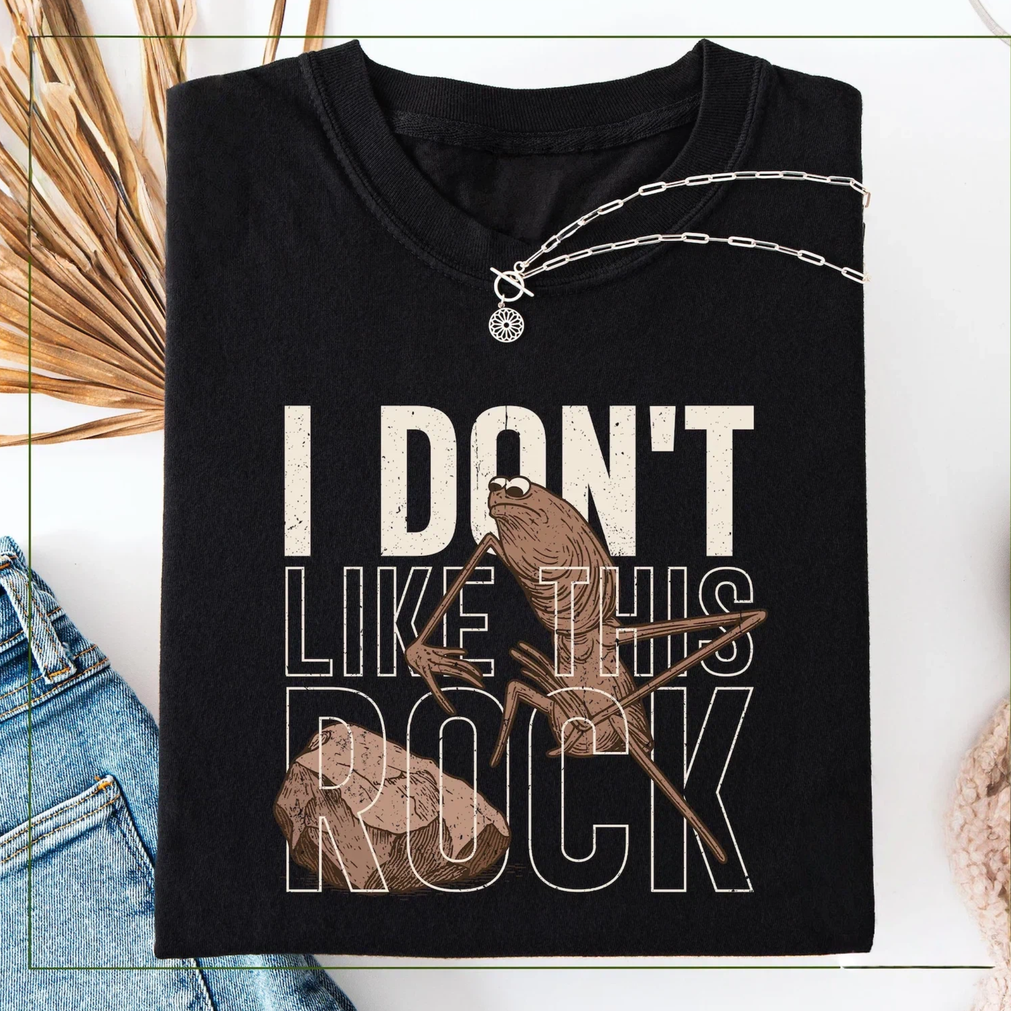 I Don't Like This Rock Brain Rot T-Shirt