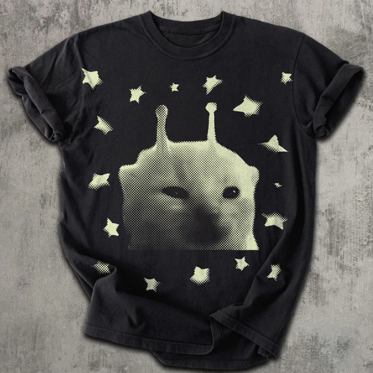Alien Cat meme T-Shirt