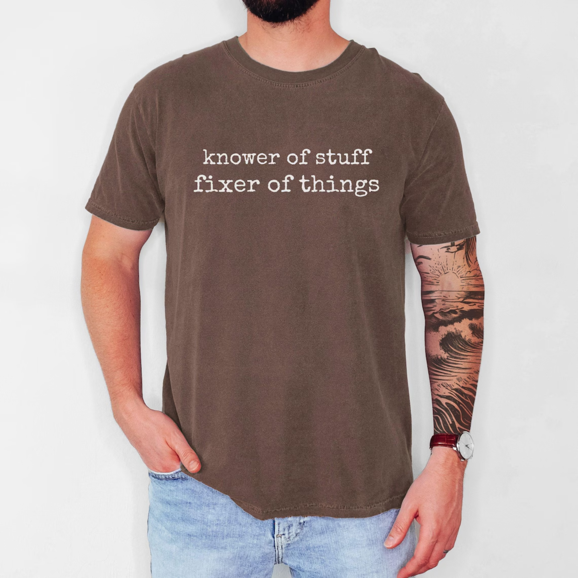 “Knower of Stuff • Fixer of Things” Shirt