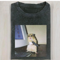Funny Animal Vintage Graphic T-Shirt