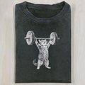 Funny Cat Gym T-Shirt