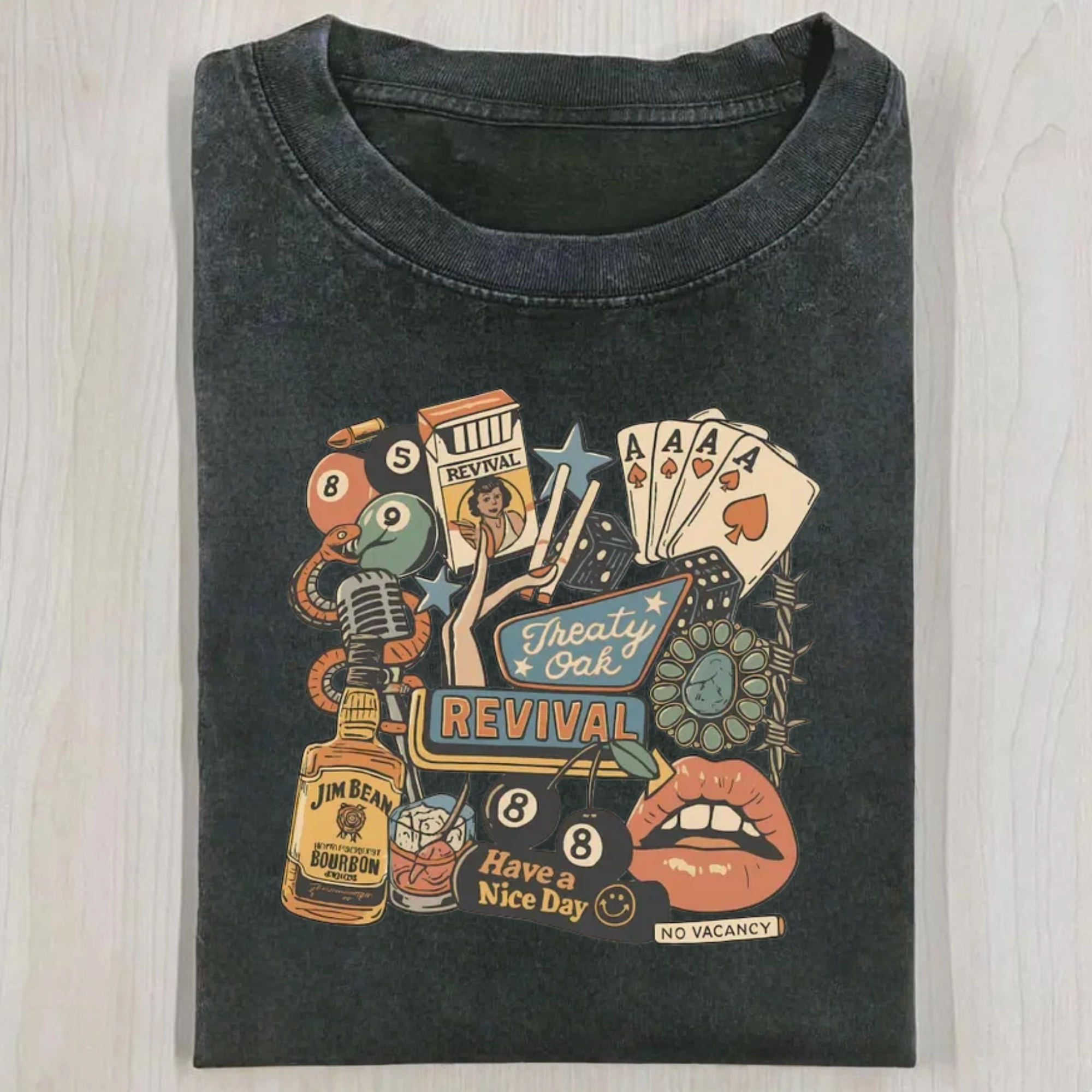 Treaty Oak Revival Wahsed T-Shirt