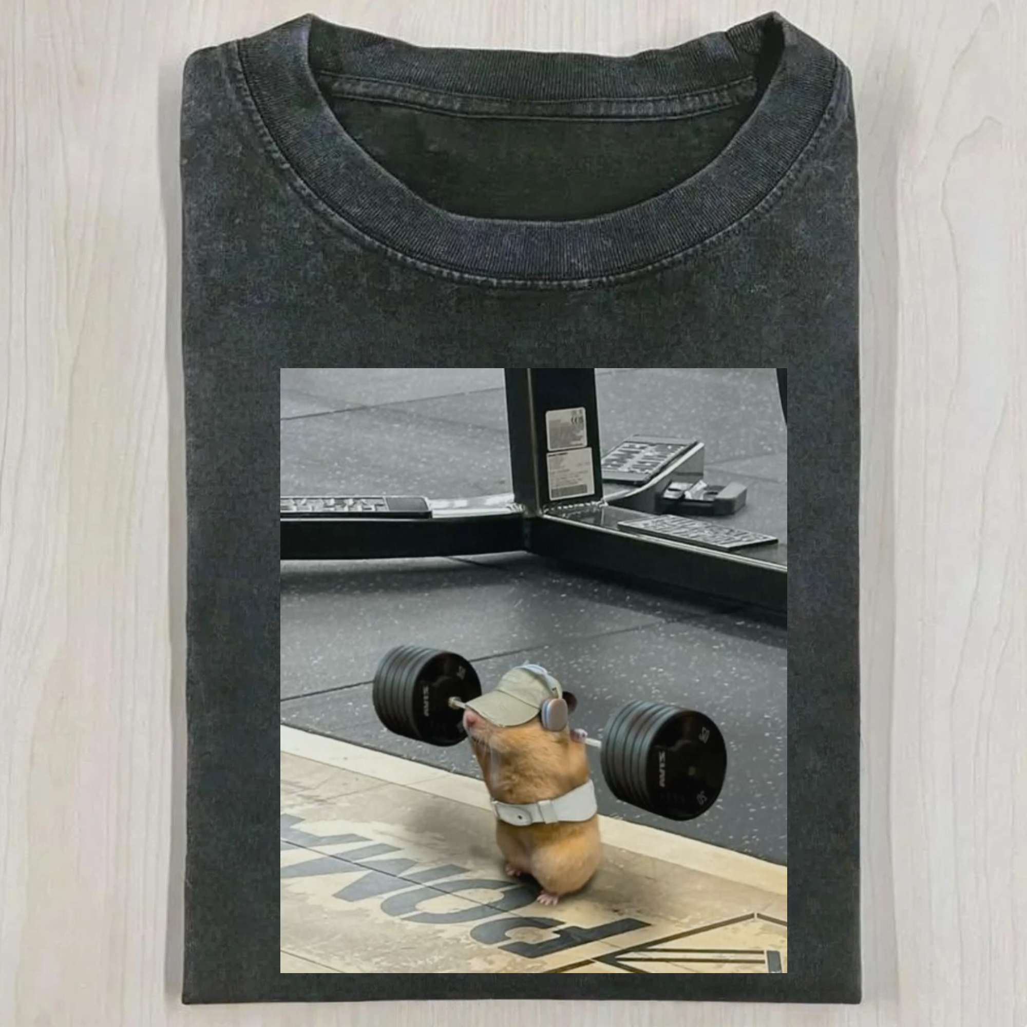 Weightlifting Hamster T-Shirt