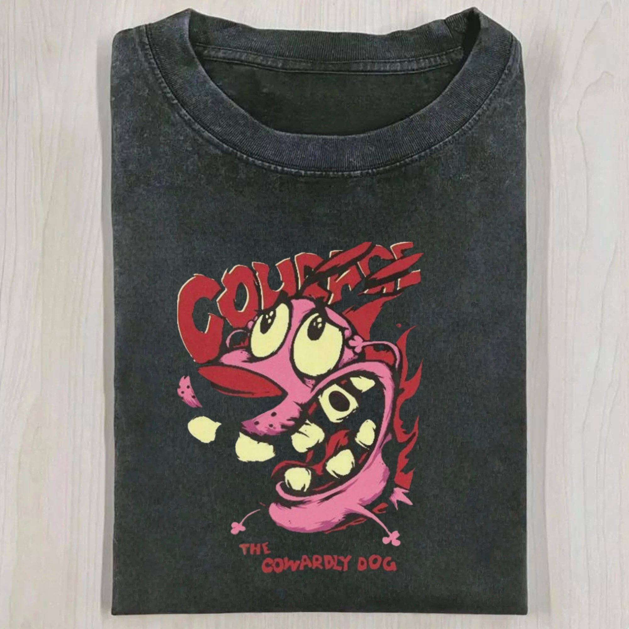 Retro Courage the Cowardly Dog T-Shirt
