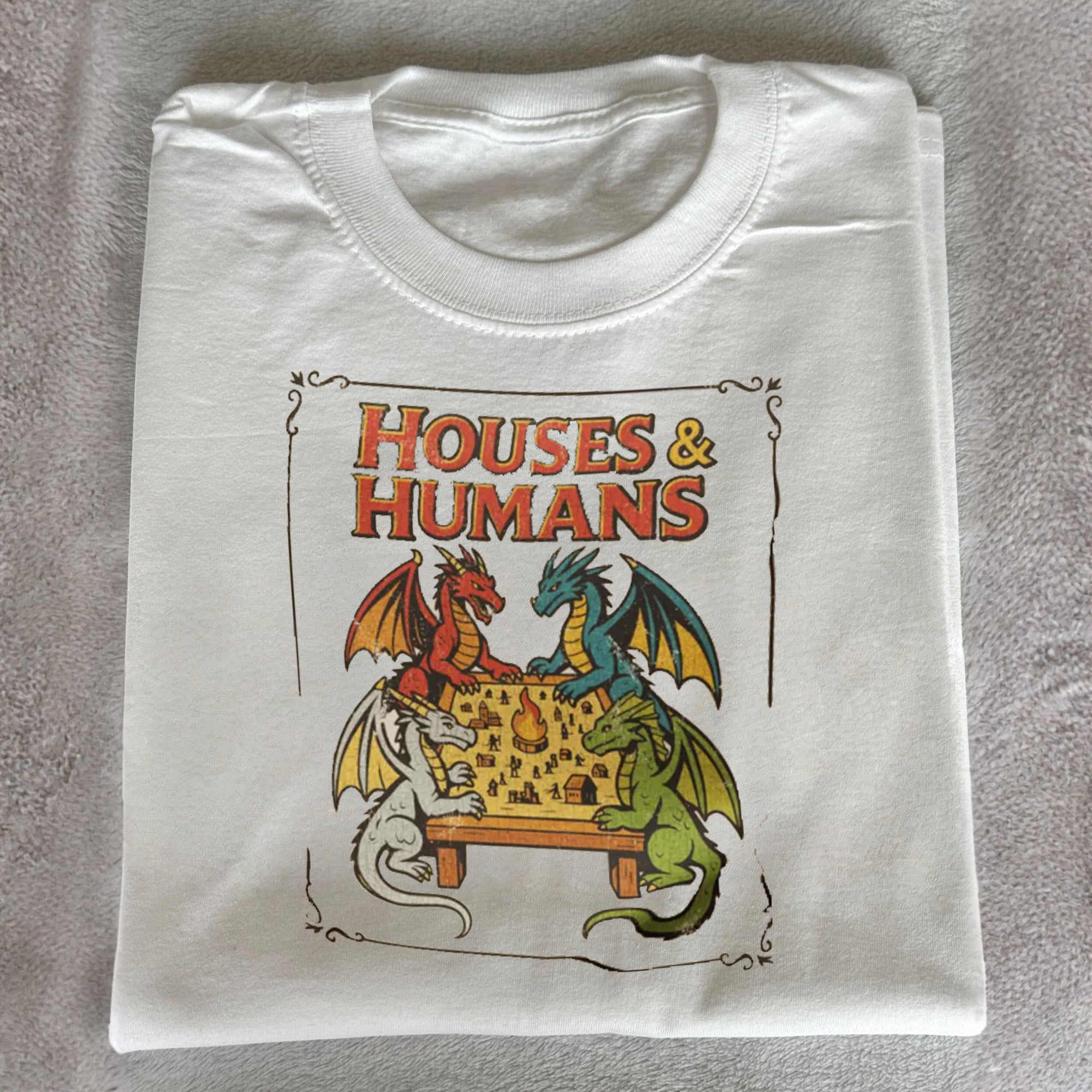 Fun dragon and dungeon spoof t-shirt