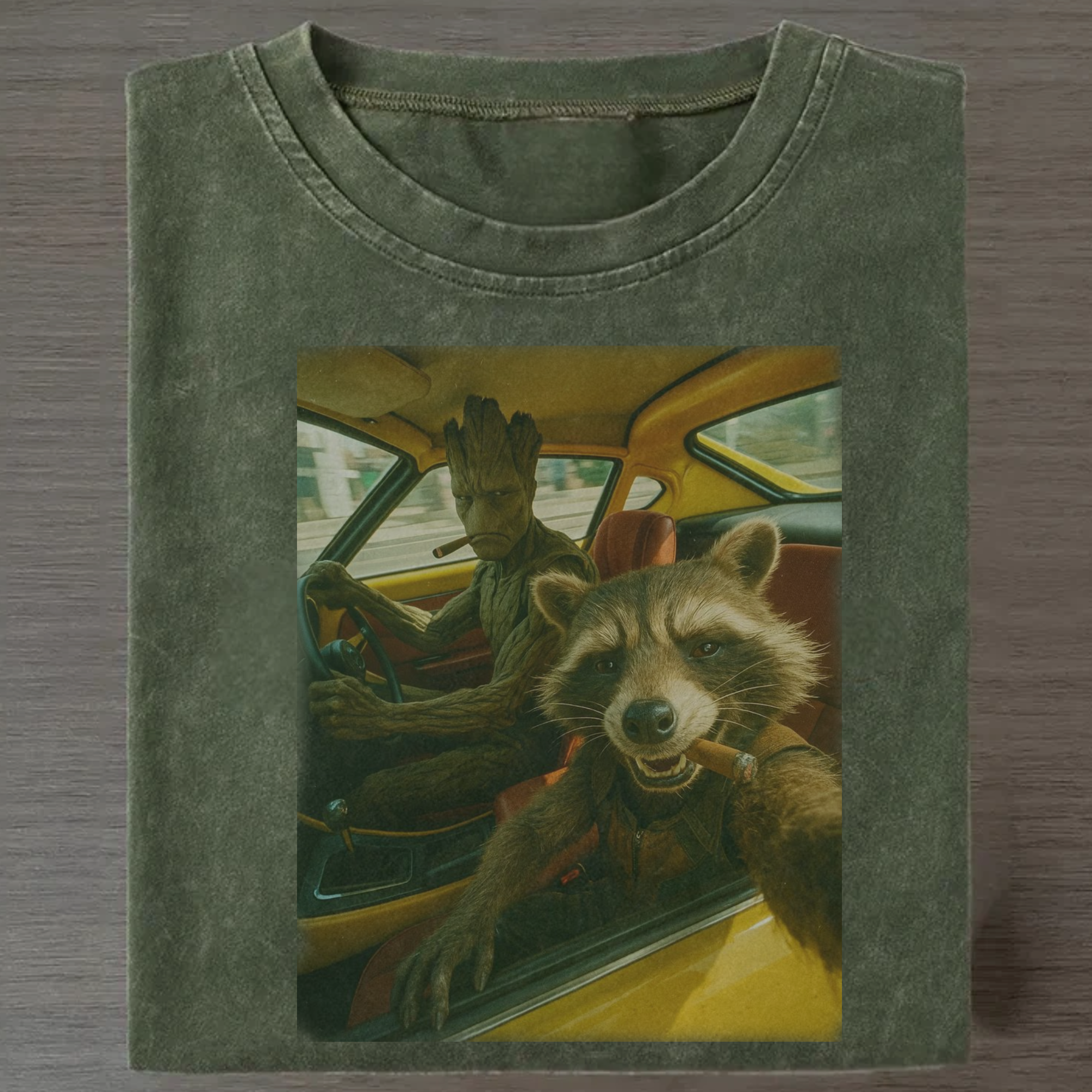 Groot And Raccoon T-Shirt