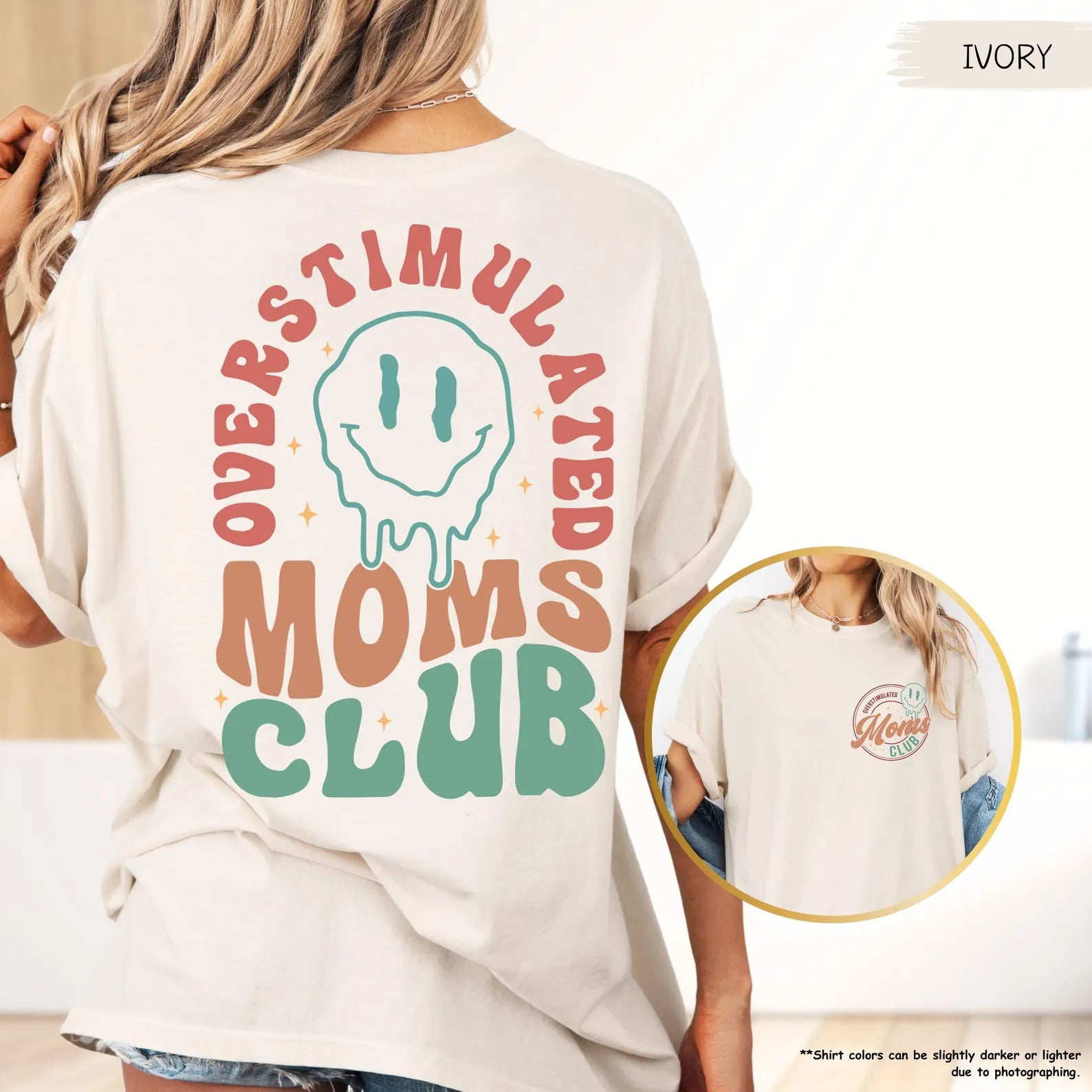 Overstimulated Moms Club Shirt