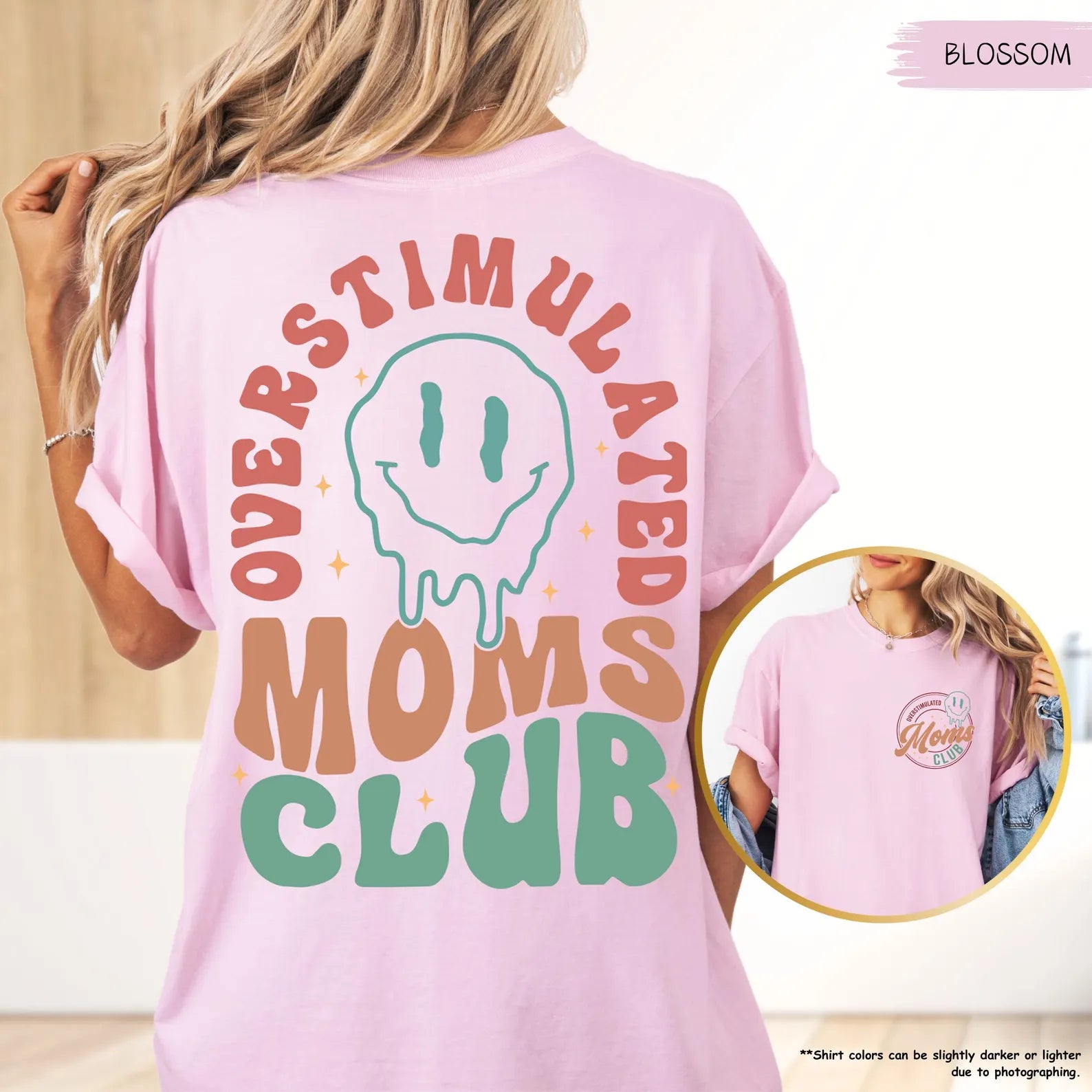 Overstimulated Moms Club Shirt