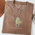 We Read At Dawn Frog T-shirt