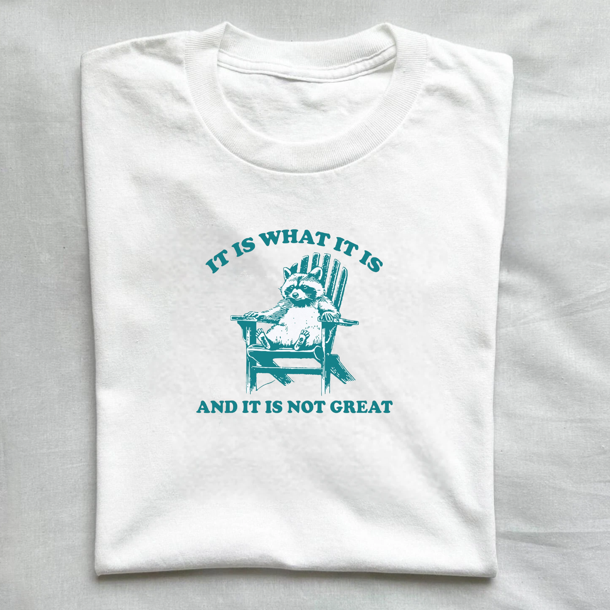 Funny Raccoon Meme T-shirt
